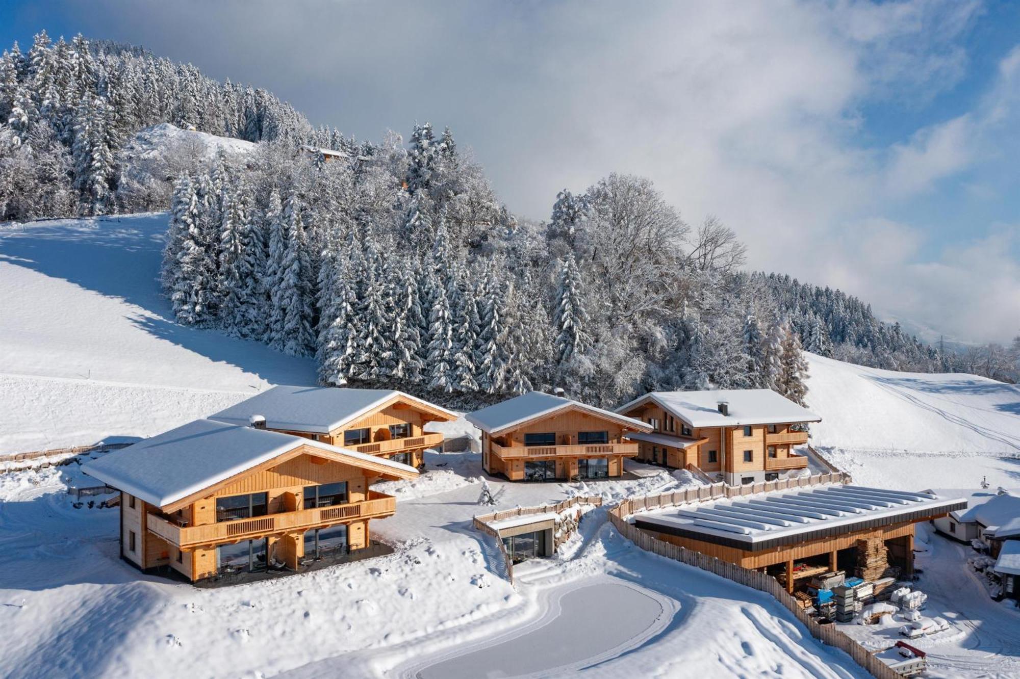 Alpenchalets Oberlaiming Itter Bagian luar foto