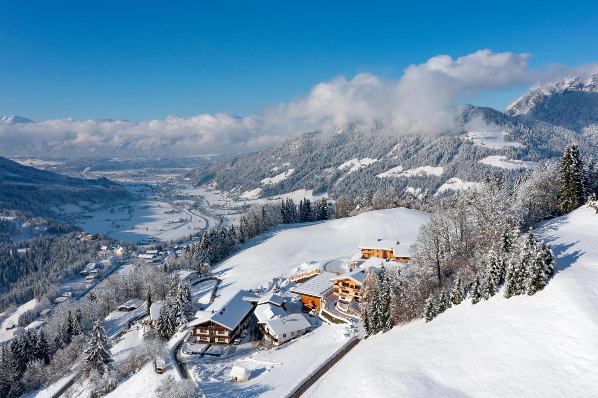 Alpenchalets Oberlaiming Itter Bagian luar foto