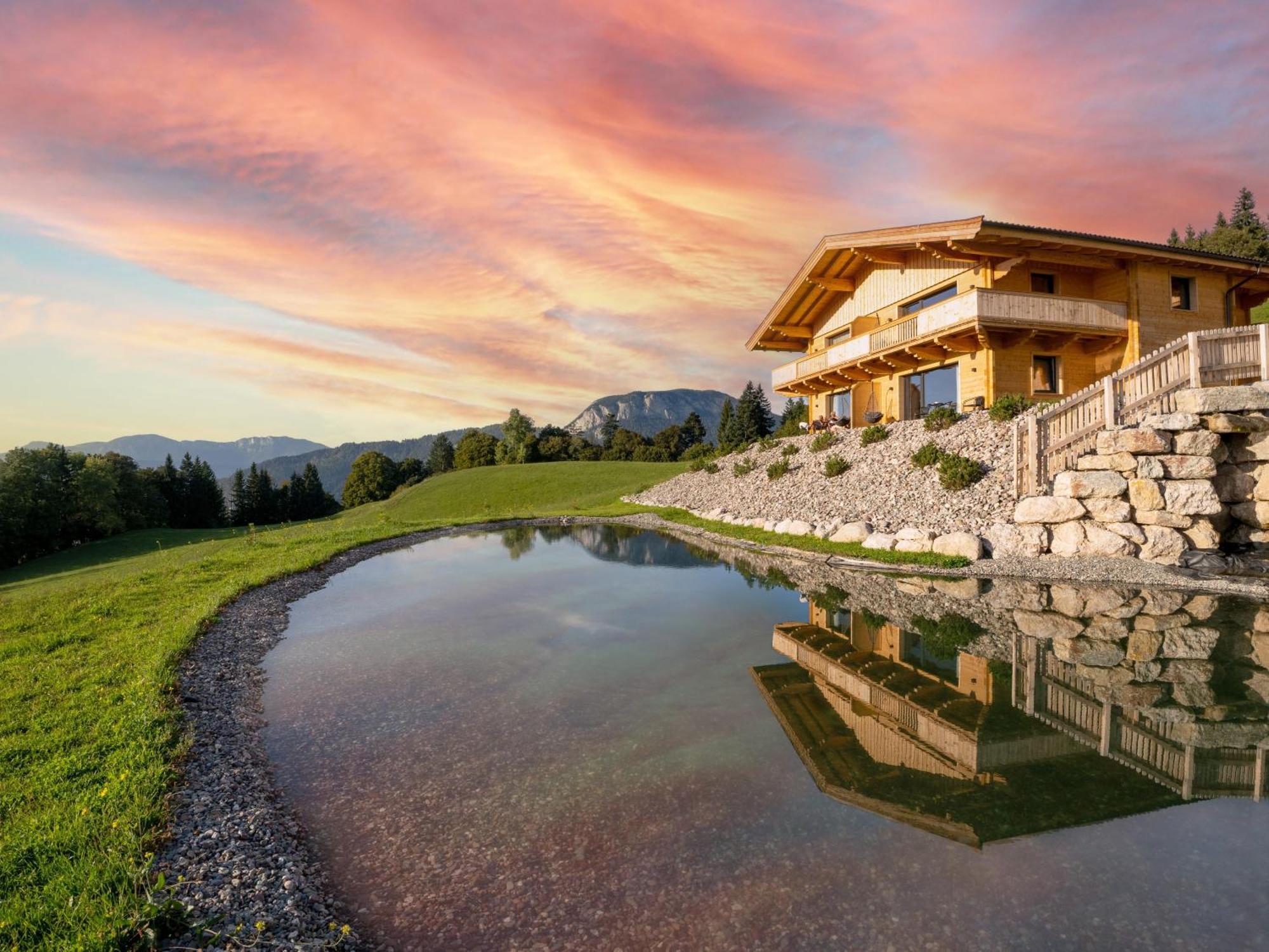 Alpenchalets Oberlaiming Itter Bagian luar foto