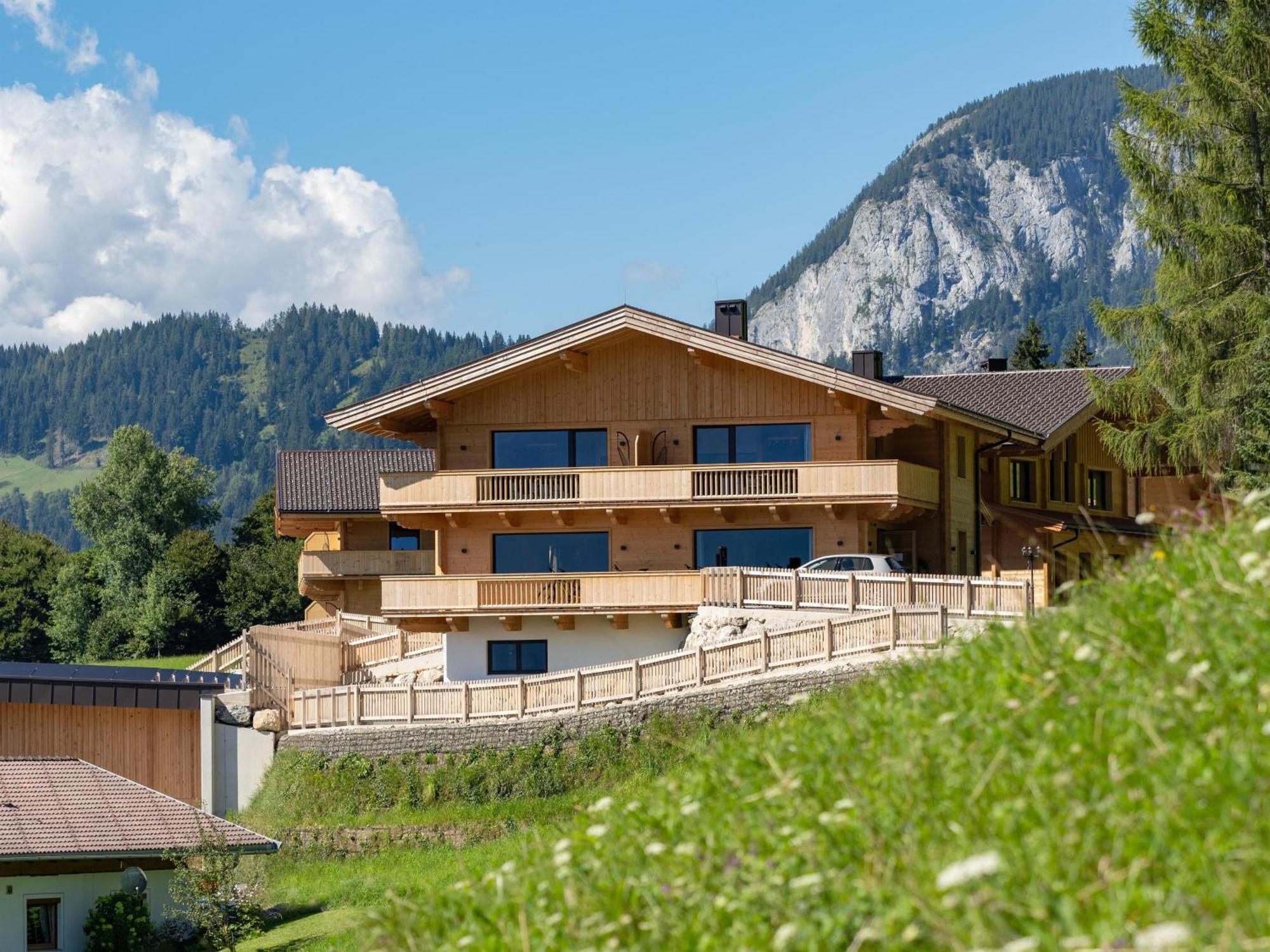 Alpenchalets Oberlaiming Itter Bagian luar foto